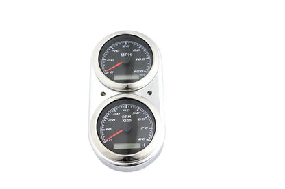 V-Twin FXDL Dash Panel Chrome - Fits 1995-2003 Harley Davidson FXDL Models by V-Twin