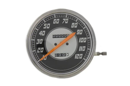 V-Twin Replica 2:1 Speedometer with Orange Needle - Part #74920DC by V-Twin