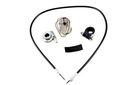V-Twin Mini 48mm Speedometer with 2:1 Ratio Kit by V-Twin