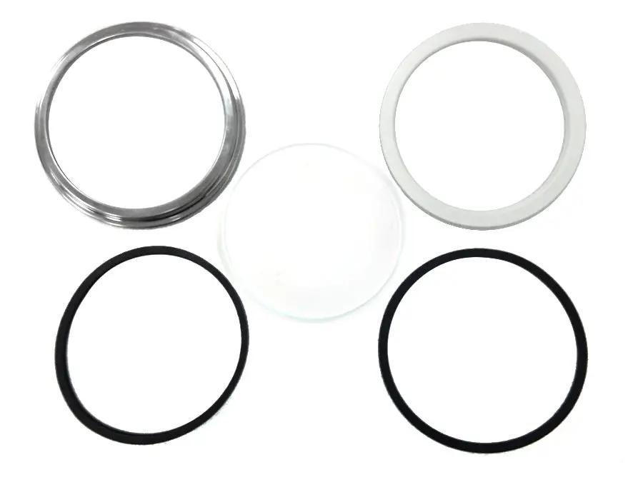 V-Twin Replica Speedometer Bezel and Lens Kit for Harley Davidson EL Models (1936-1940) by V-Twin