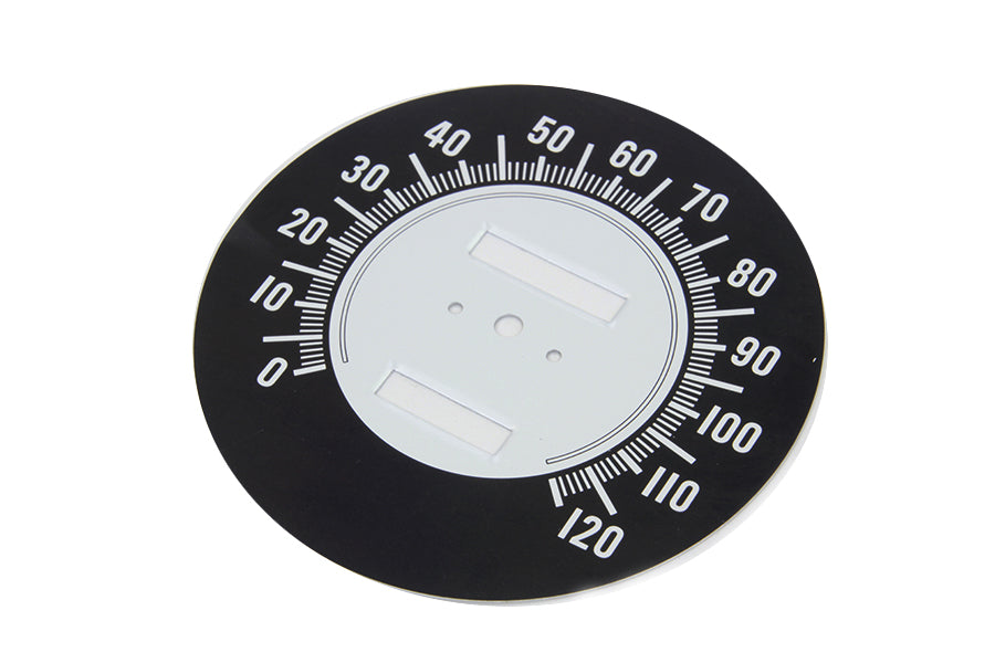 V-Twin Speedometer Tin Face for 1968 Harley Davidson FL