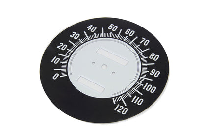 V-Twin Speedometer Tin Face for 1968 Harley Davidson FL