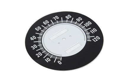 V-Twin Speedometer Tin Face for 1968 Harley Davidson FL