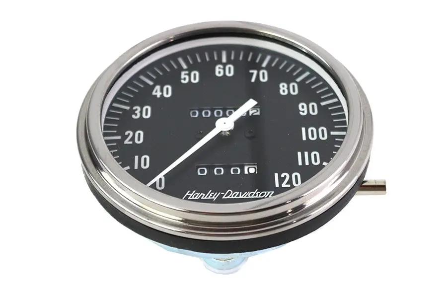 V-Twin Replica Police 1:1 Speedometer for Harley Davidson FL Models by V-Twin