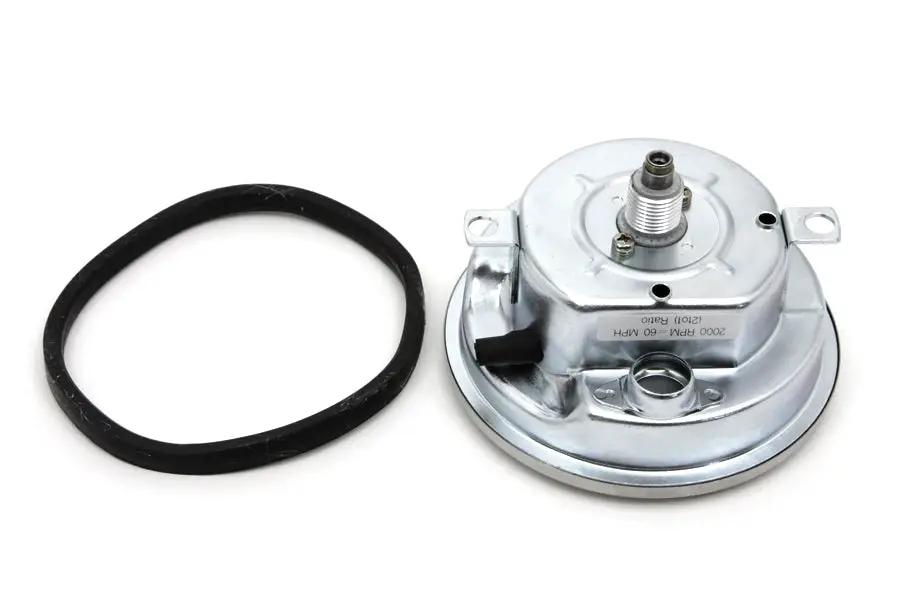 V-Twin Replica 2:1 Speedometer with Black Needle for Harley Davidson FL (Part #70848CWO) by V-Twin