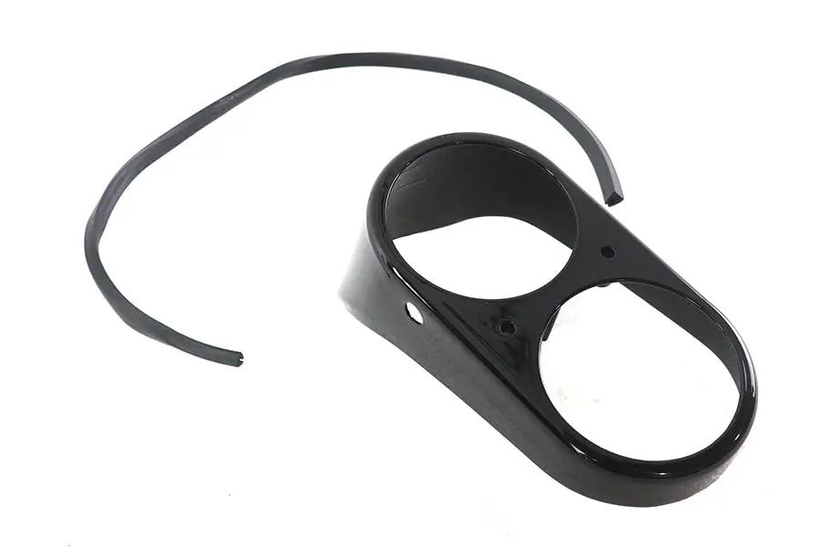 V-Twin FXDL Dash Panel Black Part Number 76450B for Harley Davidson FXDL Models by V-Twin