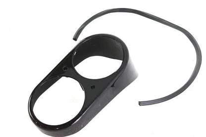V-Twin FXDL Dash Panel Black Part Number 76450B for Harley Davidson FXDL Models by V-Twin