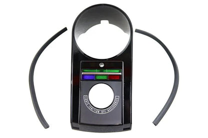 V-Twin Black Dash Cover for Harley Davidson FXST and FLST Models (Part #74361B) by V-Twin