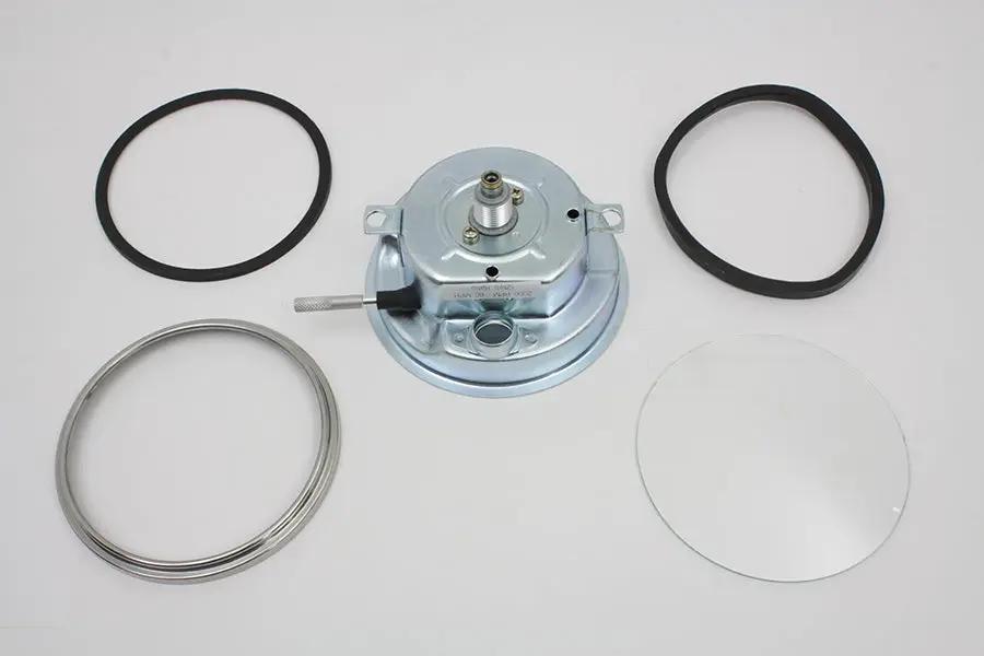 V-Twin Replica 2:1 Speedometer with Black Needle for Harley Davidson FL (Part #70848DWO) by V-Twin