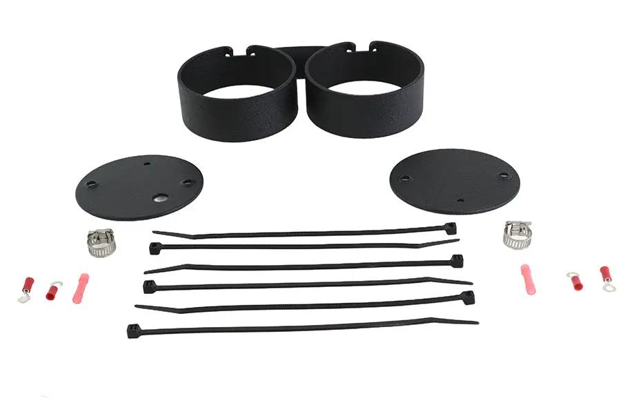 V-Twin Dual Gauge Mount Bracket Black for Harley Davidson FXD (1995-2004) by V-Twin