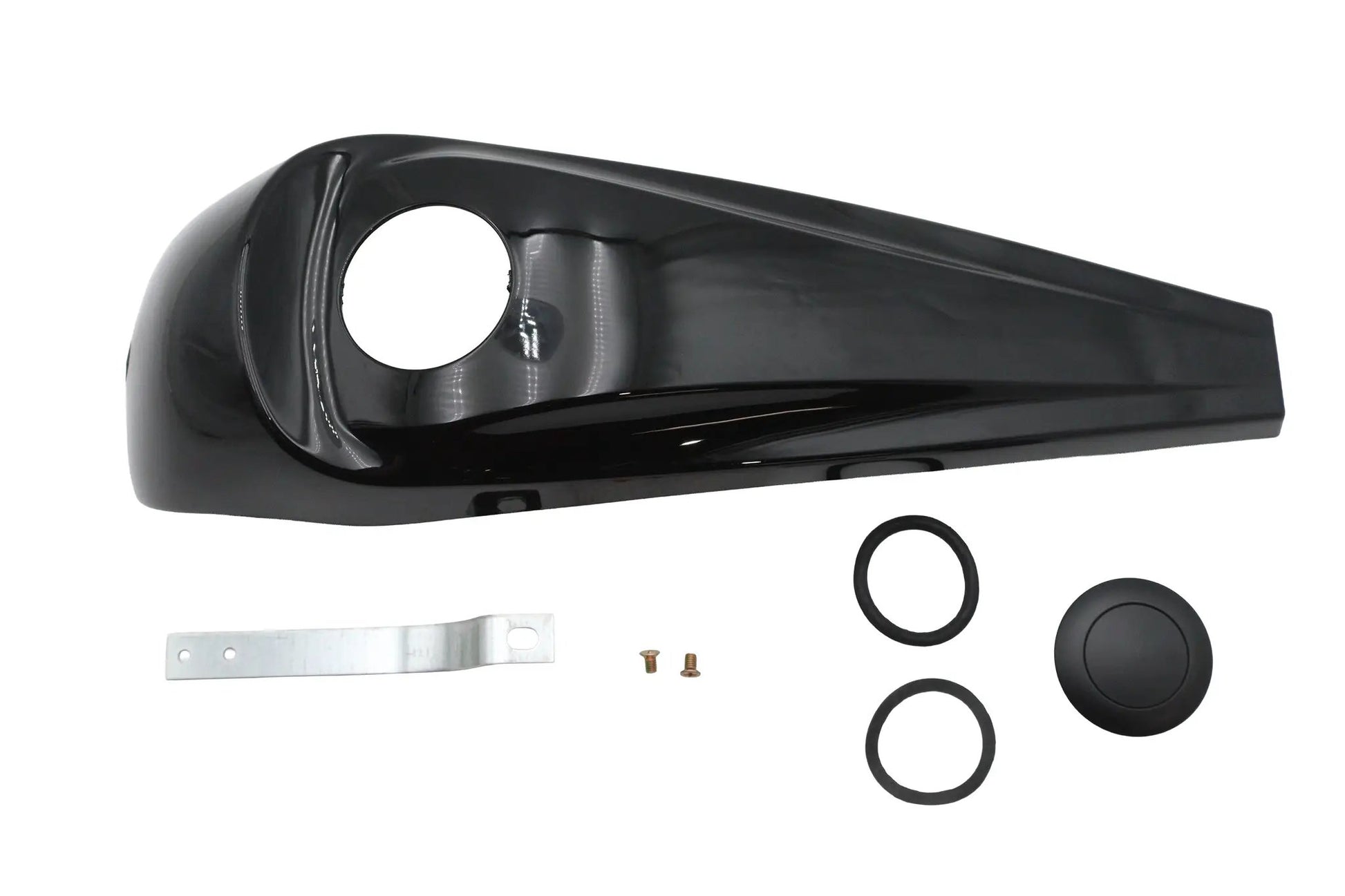 V-Twin Fuel Console Dash Panel Cover for Harley Davidson FLHT Models by V-Twin