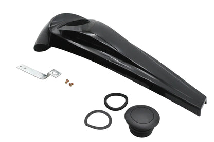 V-Twin Fuel Console Dash Panel Cover for Harley Davidson FLHT Models by V-Twin