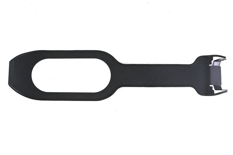Harley Davidson FXD Dash Panel Bib Black - OEM Part 13304B by FXD by V-Twin