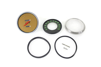 V-Twin Speedometer with 2:1 Ratio for Harley Davidson FL Models – Part 71486WO by V-Twin