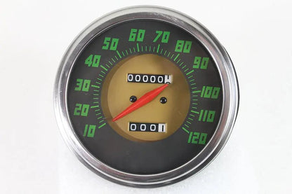 V-Twin Speedometer with 2:1 Ratio for Harley Davidson FL Models – Part 71486WO by V-Twin