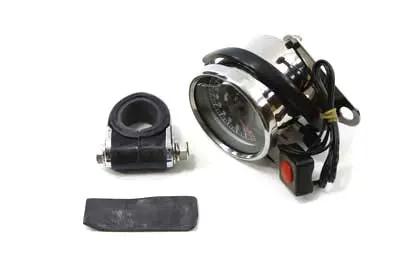 V-Twin 60mm Mini Electric Speedometer with Rear Mounting Bracket by V-Twin