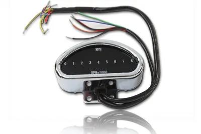 V-Twin Digital Mini Speedometer and Tachometer Part #39-0599 by V-Twin