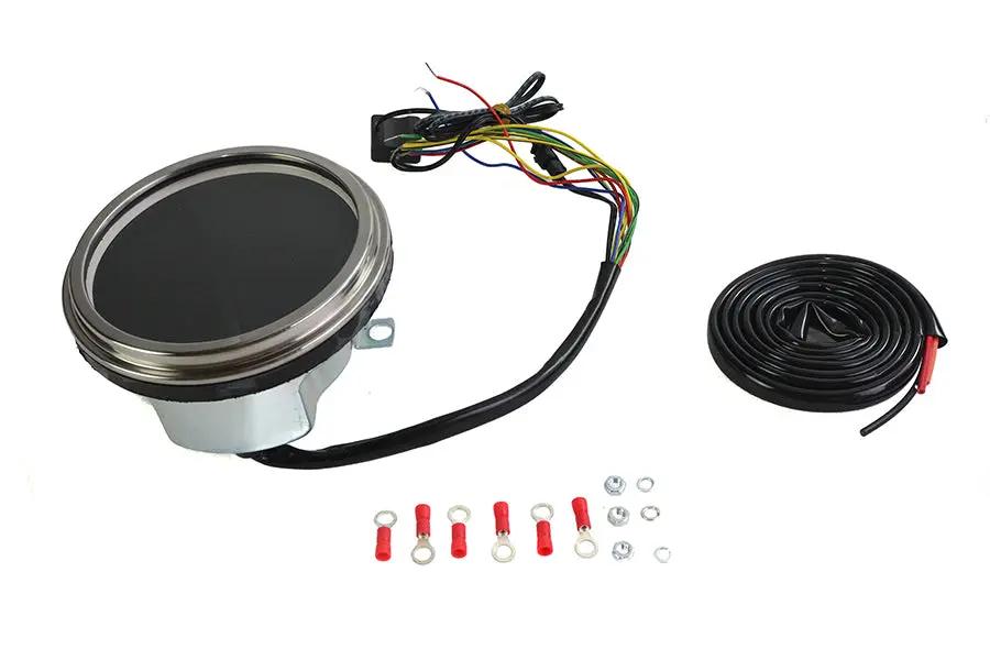 V-Twin LED Digital Speedometer and Tachometer Assembly Part 76744 by V-Twin