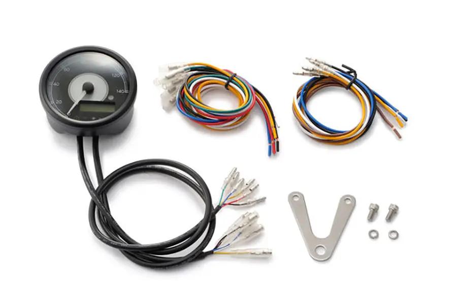 V-Twin Velona 80mm Electronic Speedometer for Harley Davidson FXD (1995-2004) by V-Twin