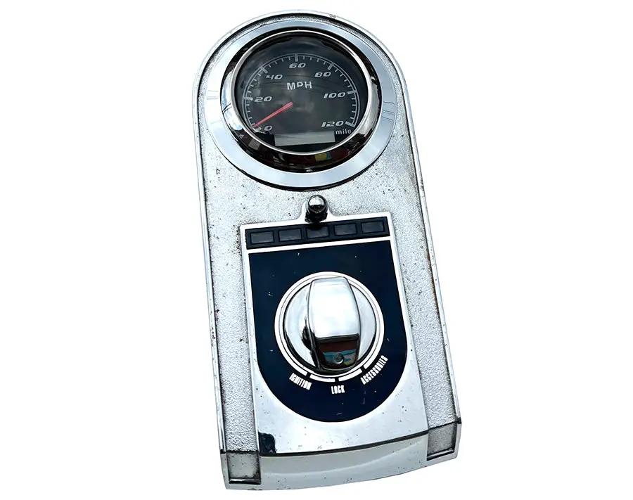 V-Twin 85mm Speedometer Adapter Ring Kit for Harley Davidson FLST (1996-2005) by V-Twin