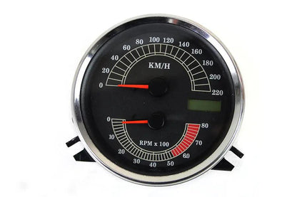 V-Twin Electronic Speedometer Assembly for Harley Davidson FXST and FLST Models (Part #76510KPH) by V-Twin