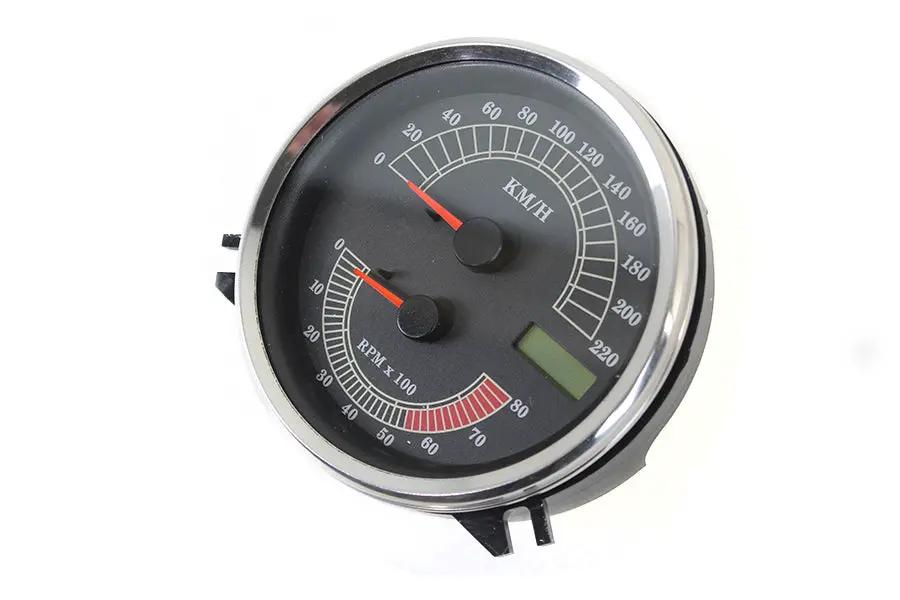 V-Twin Electronic Speedometer Assembly for Harley Davidson FXST and FLST Models (Part #76510KPH) by V-Twin