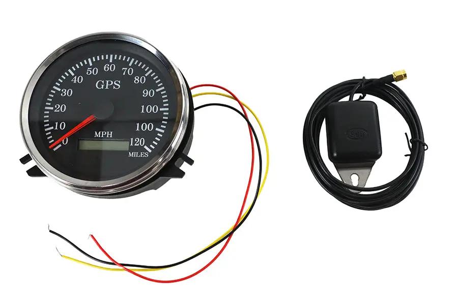 V-Twin 83144 5 Inch GPS FL Speedometer Gauge for Harley Davidson Models from 1996 to 2005 by V-Twin