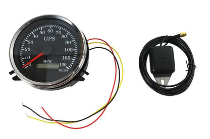 V-Twin 83144 5 Inch GPS FL Speedometer Gauge for Harley Davidson Models from 1996 to 2005 by V-Twin
