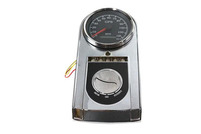 V-Twin 83144 5 Inch GPS FL Speedometer Gauge for Harley Davidson Models from 1996 to 2005 by V-Twin