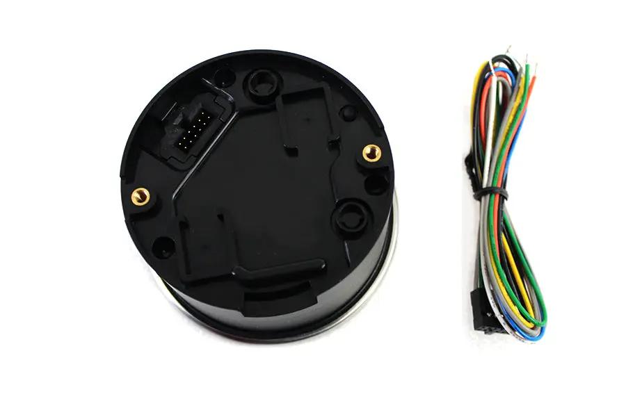 V-Twin Programmable Gauge with Black Face Part 83118B – 3-3/8 inch Diameter by V-Twin