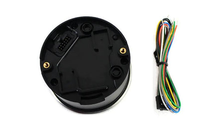 V-Twin Programmable Gauge with Black Face Part 83118B – 3-3/8 inch Diameter by V-Twin