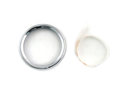 V-Twin Instrument Gauge Bezel Cover Chrome for Harley Davidson XL (2000-2009)