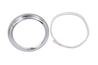 V-Twin Instrument Gauge Bezel Cover Chrome for Harley Davidson XL (2000-2009)