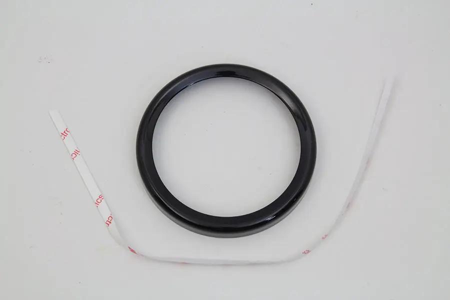 V-Twin Instrument Gauge Bezel Black for Harley Davidson XL Models (Part #77843B) by V-Twin