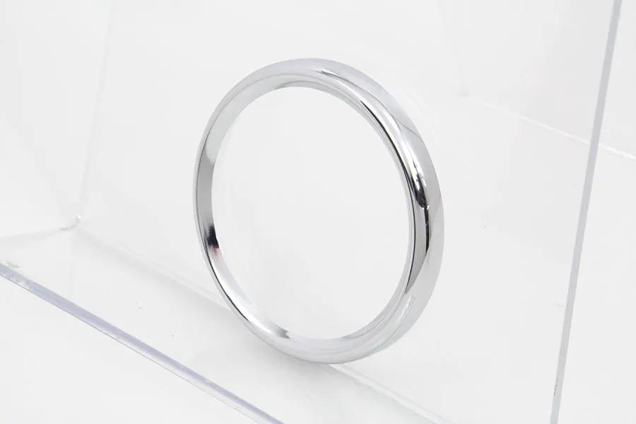 V-Twin 4 Inch Gauge Bezel Cover Chrome Part 77844 for Harley Davidson FLHT and FLTR by V-Twin