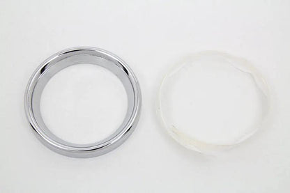 V-Twin 2 Inch Gauge Bezel Cover Chrome for Harley Davidson FLH Models (Part #77845) by V-Twin