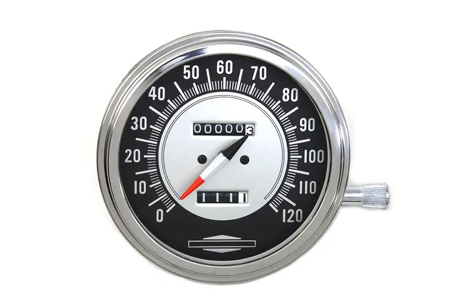 V-Twin 1968-1970 Speedometer with 1:1 Ratio for Harley Davidson FL Models by V-Twin