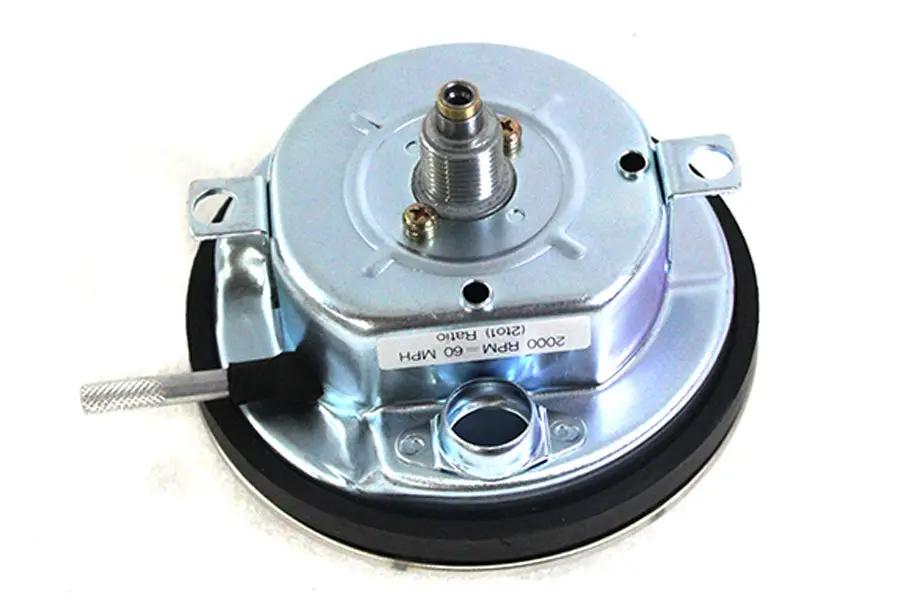 V-Twin Replica 2:1 Speedometer with Black Needle for Harley Davidson FL 1941-1950 by V-Twin