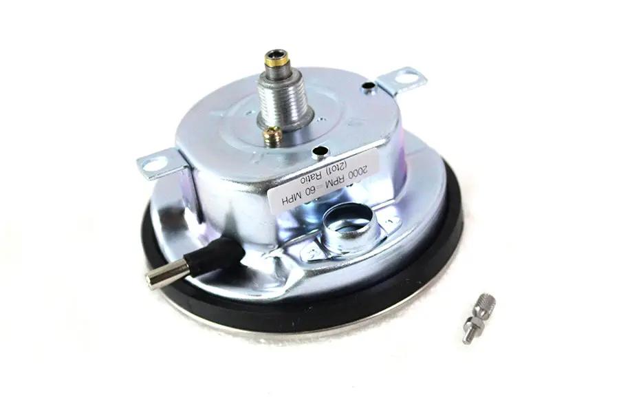 V-Twin Replica 2:1 Speedometer with White Needle for Harley Davidson FL 1940-1945 by V-Twin