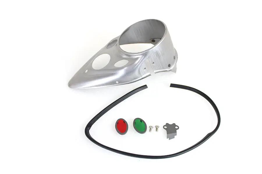 V-Twin Raw Oiled Dash Panel for Harley Davidson EL & FL Models (1939-1946) by V-Twin
