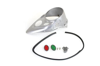 V-Twin Raw Oiled Dash Panel for Harley Davidson EL & FL Models (1939-1946) by V-Twin