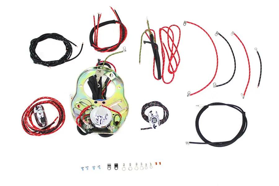 V-Twin 36-37 DSH Assy Knucklehead Dash Base Assembly for Harley Davidson EL/UL by V-Twin