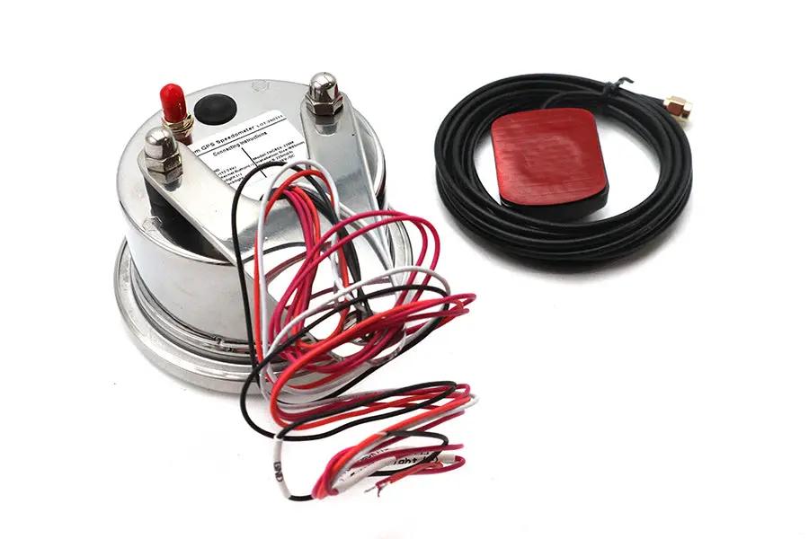 V-Twin 85mm GPS Speedometer Chrome (Part #83147) by V-Twin