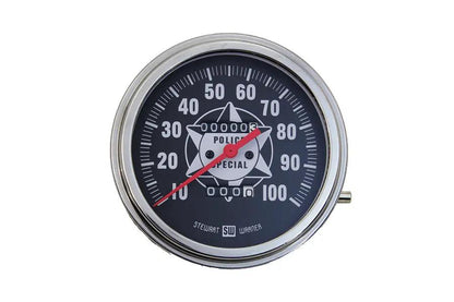 V-Twin Police Speedometer 2:1 Ratio for Harley Davidson FL (1948-1957) by V-Twin