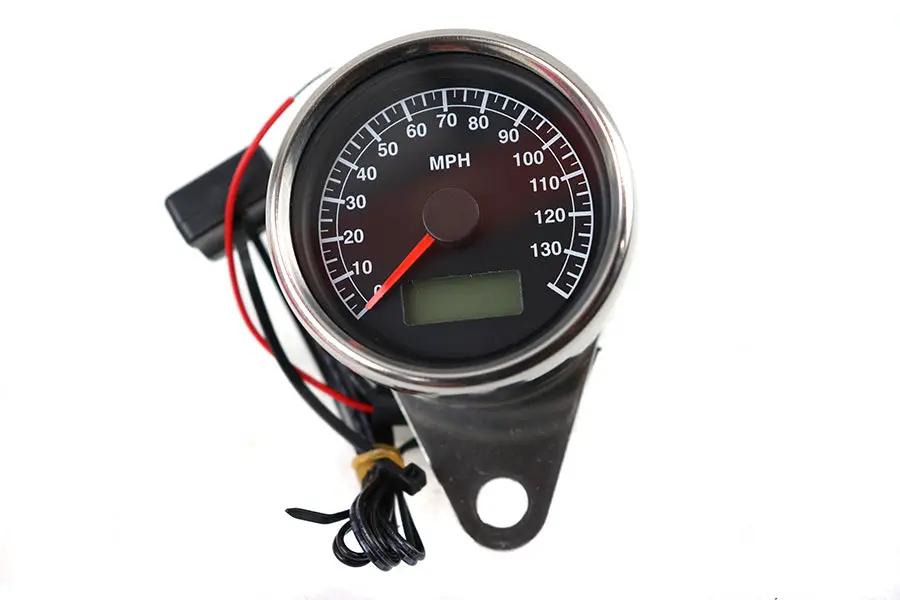 V-Twin Mini Mechanical Speedometer with 2:1 Ratio - Part No. 21-6887 by V-Twin
