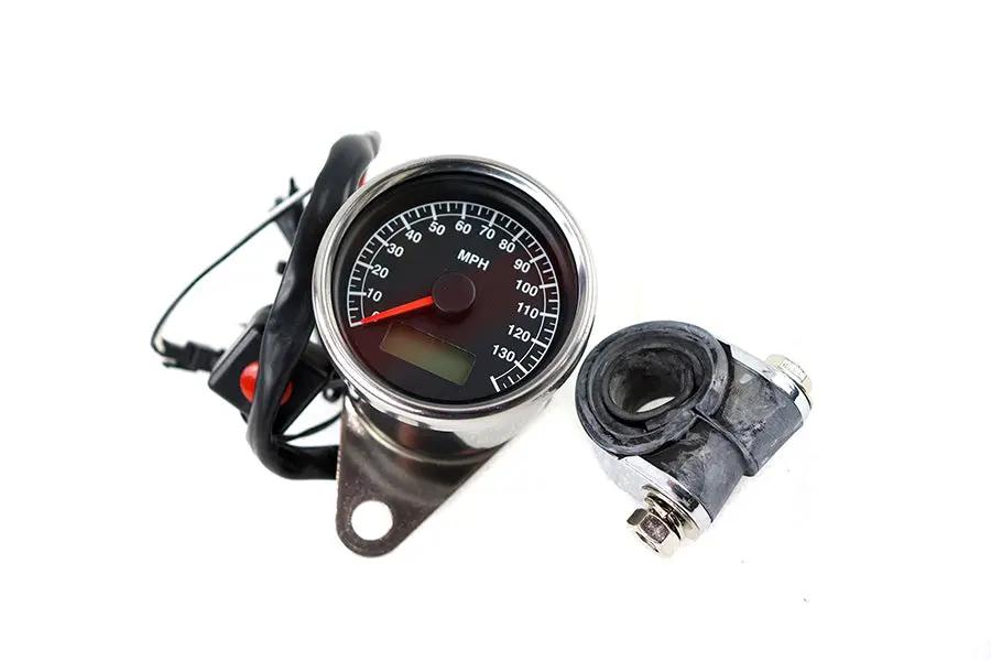 V-Twin Mini Mechanical Speedometer with 2:1 Ratio - Part No. 21-6887 by V-Twin