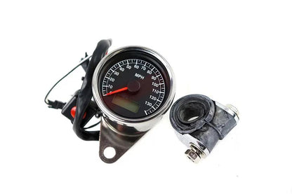 V-Twin Mini Mechanical Speedometer with 2:1 Ratio - Part No. 21-6887 by V-Twin