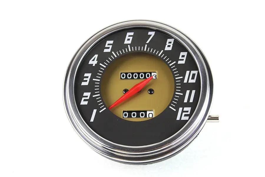 V-Twin FL 2:1 Ratio Speedometer Part Number 70845B for Harley Davidson FL Models by V-Twin