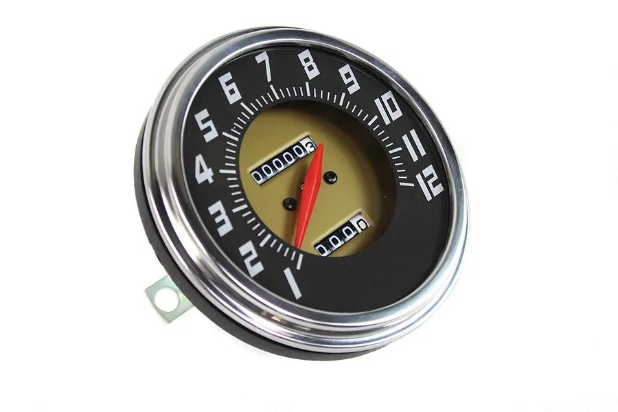 V-Twin FL 2:1 Ratio Speedometer Part Number 70845B for Harley Davidson FL Models by V-Twin
