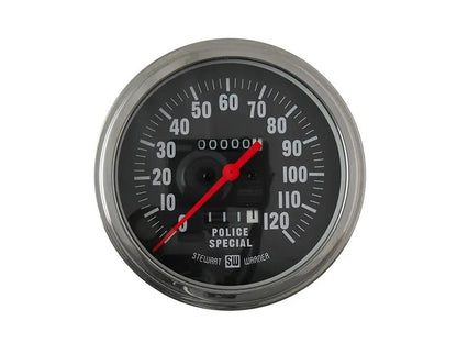 V-Twin Police Special 1:1 Speedometer for Harley Davidson FL Models - Part #90115A by V-Twin
